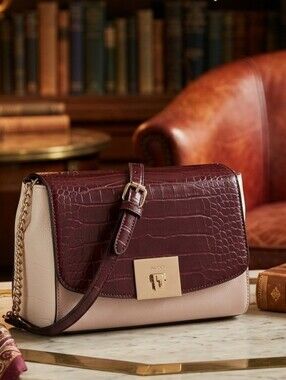 😺ALDO Thilamas Crossbody Bag in Burgundy